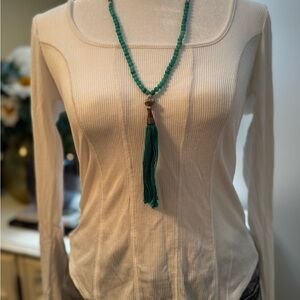 Bozzolo White Long Sleeve Top